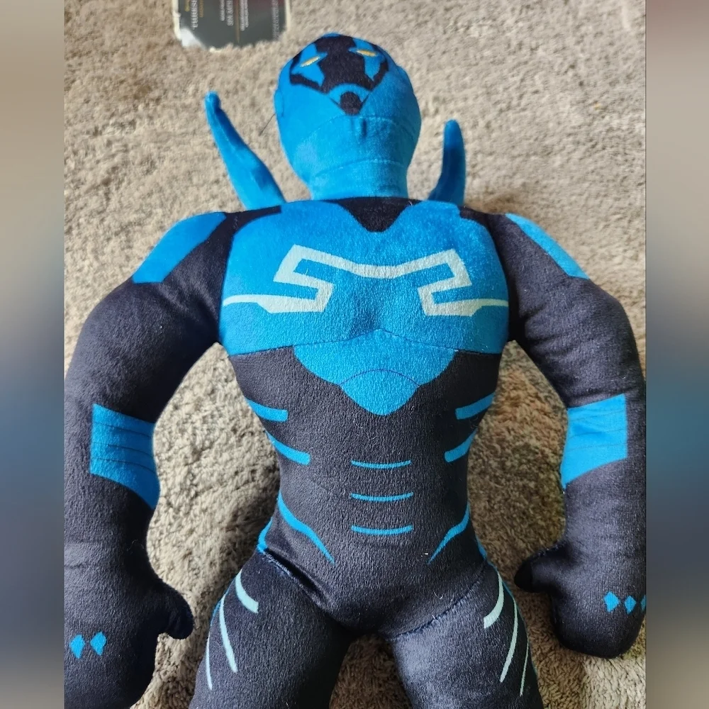 Blue Beetle Kids' Throw Pillow